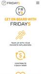 Mobile Screenshot of friday5.org