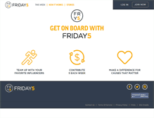 Tablet Screenshot of friday5.org